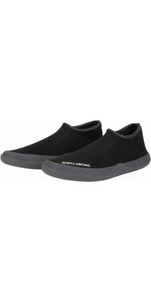 2026 Billabong Tahiti Reef Walker 2mm Wetsuit Shoes MWBONBRW - Black